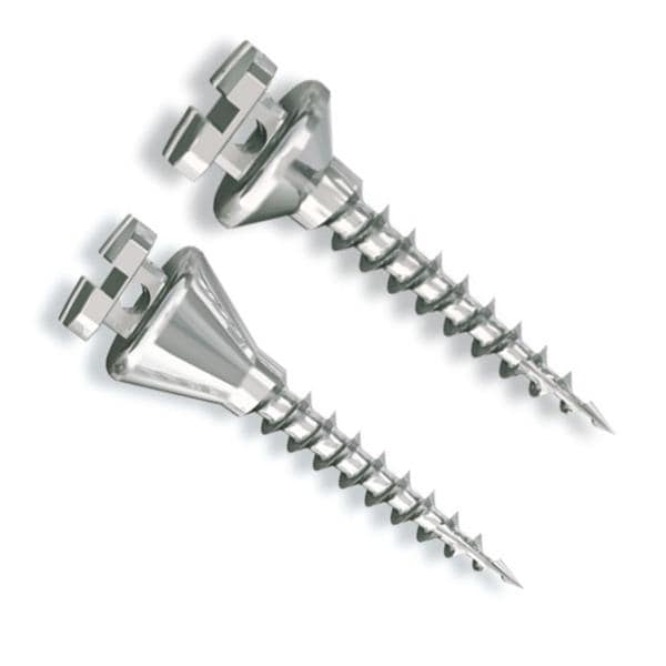 Spider Screw Conical Thread Spider Screw TAD Short Neck K1 8mm 1.5 mm Ea