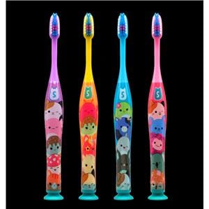 GUM Toothbrush 4 Assorted Colors 3+ Years 29 Tuft Small 12/Bx