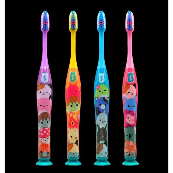 GUM Toothbrush 4 Assorted Colors 3+ Years 29 Tuft Small 12/Bx