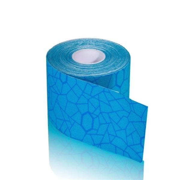 TheraBand Kinesiology Tape 98% Cotton/2% Spandex 2"x16.4' Blue/Blue 6/Pk