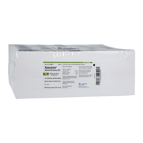 Xylocaine Injection 1% MDV 50mL 25/Package
