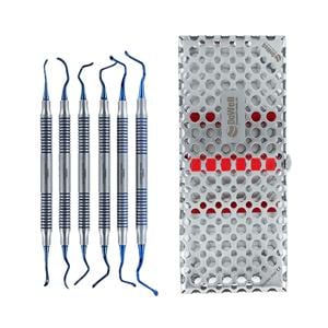 Kit Double End Color Coded Titanium Multi-Angle 1/Kt