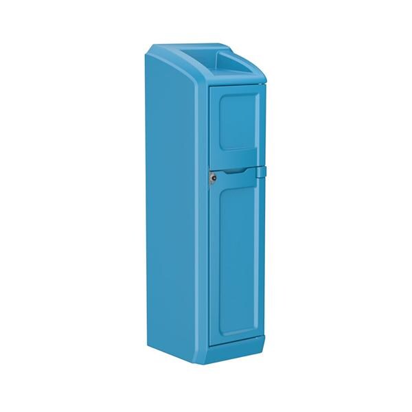 Cortech Storage Locker New Polyethylene Slate Blue Ea