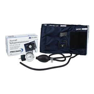 Precision Aneroid Sphygmomanometer Size 12 Nvy LF Arm Dial Display Ea