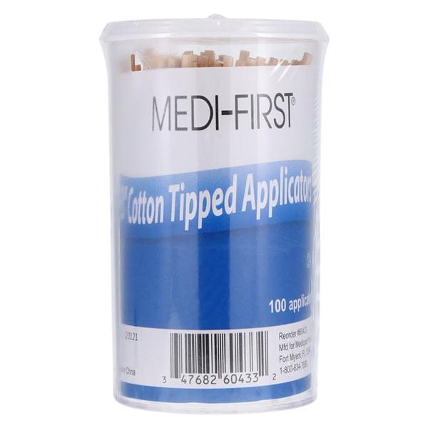 Applicator 3 in Wood Shaft Non Sterile 100/Bx