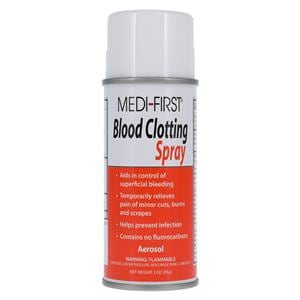 Medi-First Blood Clotter Spray 3oz/Bt