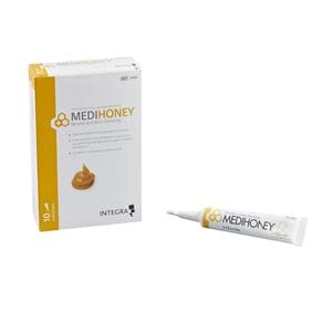 MediHoney Active Leptospermum Honey Wound Paste 15mL Sterile Yellow 10/Bx, 4 BX/CA