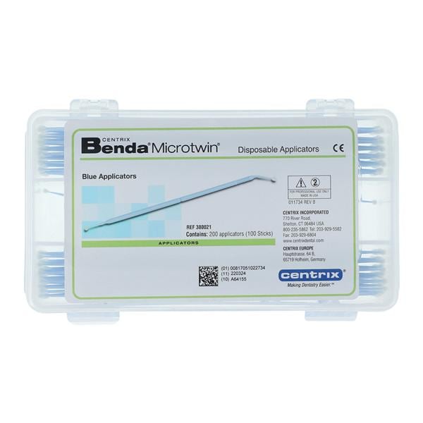 Benda MicroTwin Double Bending Micro Applicator Regular Blue Kit