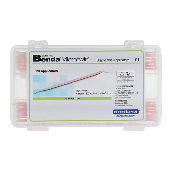 Benda MicroTwin Double Bending Micro Applicator Regular Pink Kit