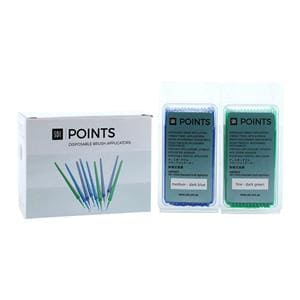 Points Bendable Applicator Brush Assorted Assorted 400/Bx