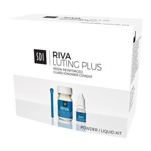 Riva Luting Plus Cartridge Powder & Liquid Cement Assorted Ea
