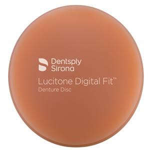 Lucitone Digital Fit Denture Disc Dark Pink 98x20mm Ea