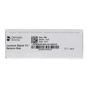 Lucitone Digital Fit Denture Disc Pink 98x30mm Ea