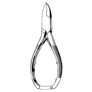Merit Nail Nipper 5-1/2" Stainless Steel Reusable Ea