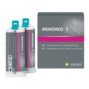 Memoreg 2 Bite Registration 50 mL Fast Set Unflavored Complete Package Ea