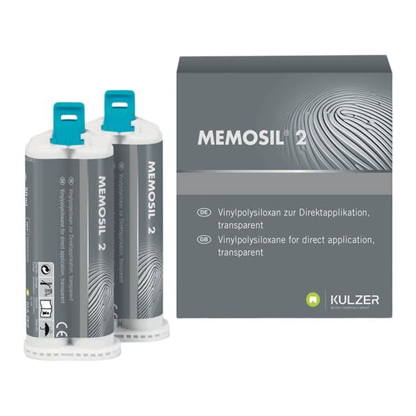 Memosil 2 Bite Registration 50 mL 2 Minute Set Unflavored Complete Kit Ea