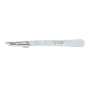 Feather Scalpel #21 Conventional Sterile Disposable 20/Bx