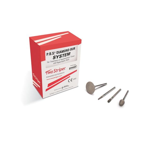 P.B.S. Diamond Bur System Assorted Reusable Ea