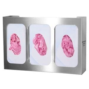 Stainless Steel Glove Box Holder Triple Ea