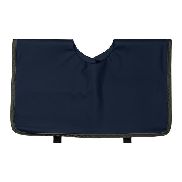 Soothe-Guard Lead-Free X-Ray Apron Pano Cape Adult Navy Blue w/ Thyrd Clr Ea