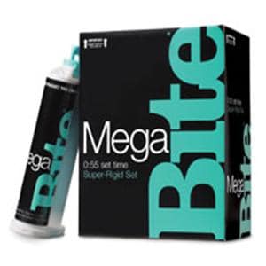 Mega Bite Rgd Bite Registration 48 mL Quick Set Unflavored Cartridge Refill 2/Pk