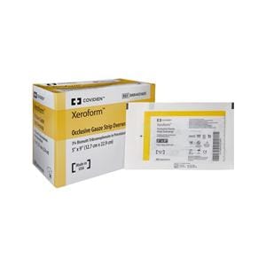 Xeroform Petrolatum Gauze Dressing 5x9" Sterile Strp 3% BTP LF