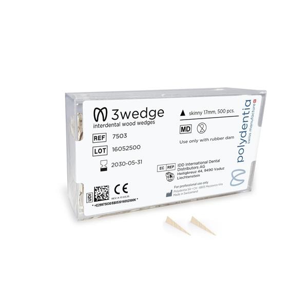 3Wedge Wedges Skinny 500/Pk