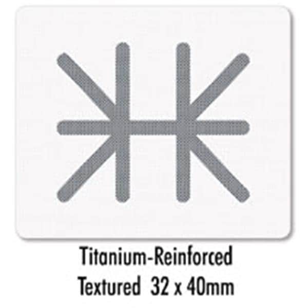 Cytoflex Ti-Enforced Barrier Membrane Polytetrafluoroethylene 32x40mm 1/Pk