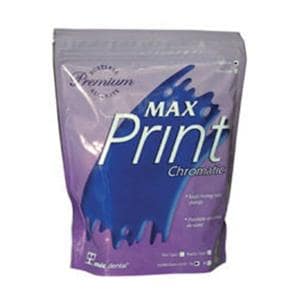 Max Print Chromatic Alginate 1 Lb Refill Package Fast Set Ea