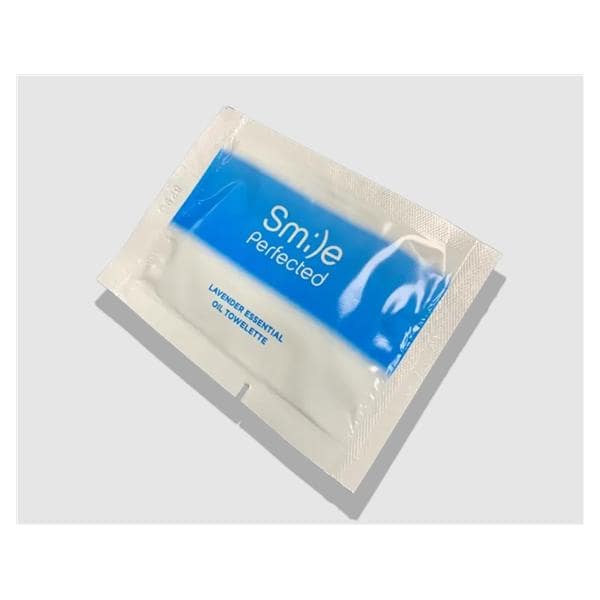 Patient Towelettes Disposable Cotton / Polyester 8 in x 5 in Blue / White 500/Bx