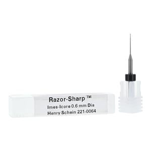 RazorSharp Tungsten Carbide Milling Bur 0.6mm 2BN Ea