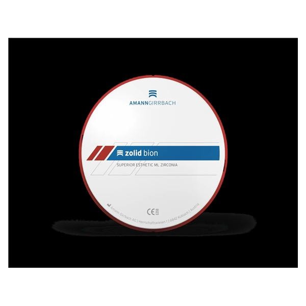 Zolid Bion Zirconia Disc A1 98x25 Ea