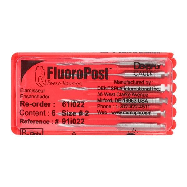 FluoroPost Reamers Refill Size 6/Pk