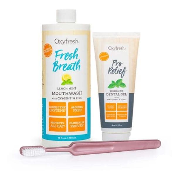 Oxyfresh Post Surgical Lemon Mint Mouthwash Assorted Kit Ea