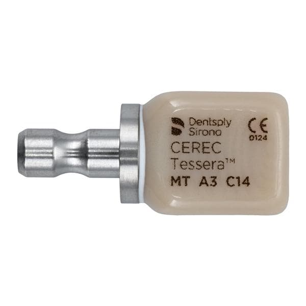 CEREC Tessera MT Milling Blocks Medium Translucency C14 A3 For CEREC 4/Bx