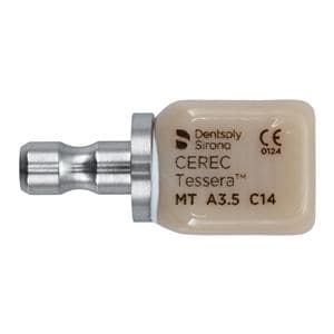 CEREC Tessera MT Milling Blocks Medium Translucency C14 A3.5 For CEREC 4/Bx