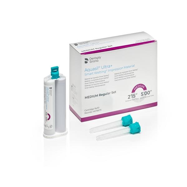 Aquasil Ultra+ Smart Wetting Impression Material Try Reg St 50 mL MB Refill 4/Pk