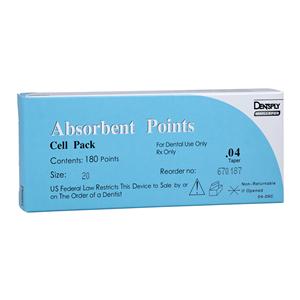 Absorbent Points 0.04 180/Bx