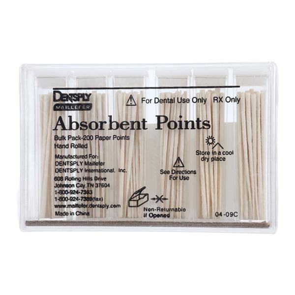 Absorbent Points 200/Bx