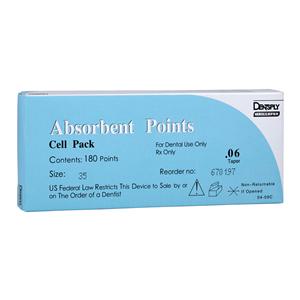 Absorbent Points 0.06 180/Bx