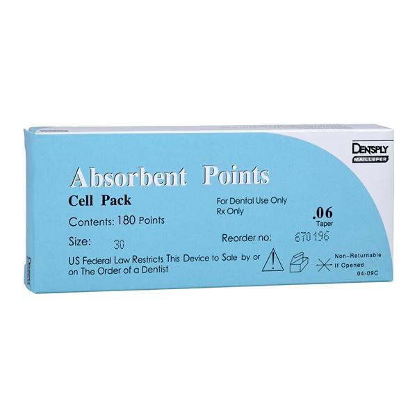 Absorbent Points 0.06 180/Bx