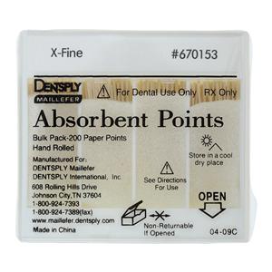 Absorbent Points 200/Bx