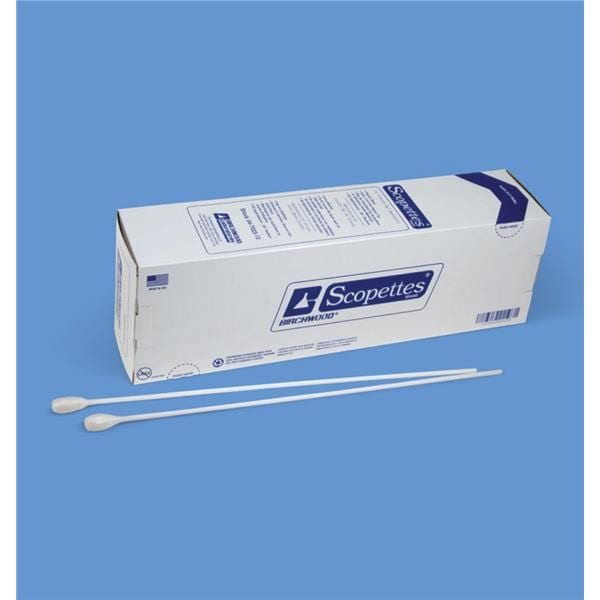Scopettes Junior Swab Applicator 16 in Sterile 100/Bx, 12 BX/CA