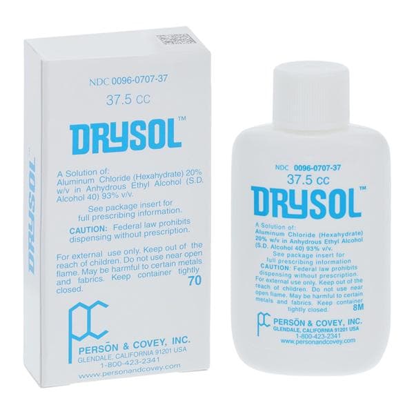Drysol Extra Strength Topical Solution 20% Dab On Bottle 37.5mL Each