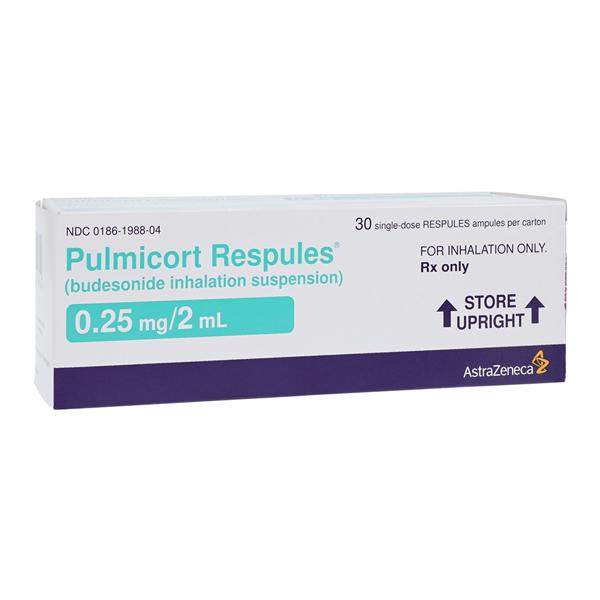 Pulmicort Inhalation Suspension 0.25mg/2ML Ampule 2mL 30/Package