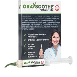 OraSoothe SOCKIT Periodontal Dressing Hydrogel 10 Gm 5/Pk