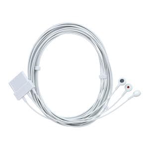ECG Cable New Snap 3 Lead Ea