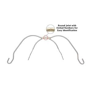 Facebow Extraoral #3 Medium 97 mm 0.045 in Ea