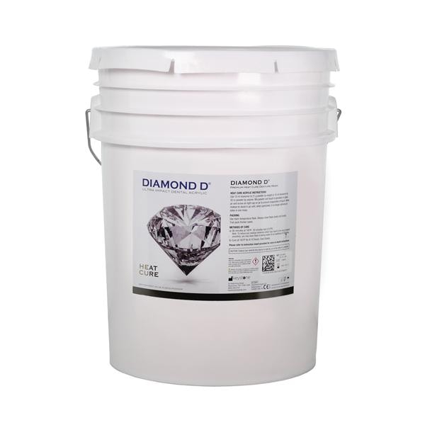 Diamond D Denture Resin Ultra Impact Acrylic Heat Cure Chroma Essence 25lb/Cn