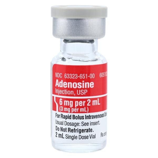 Adenosine Injection 3mg/mL SDV 2mL Each